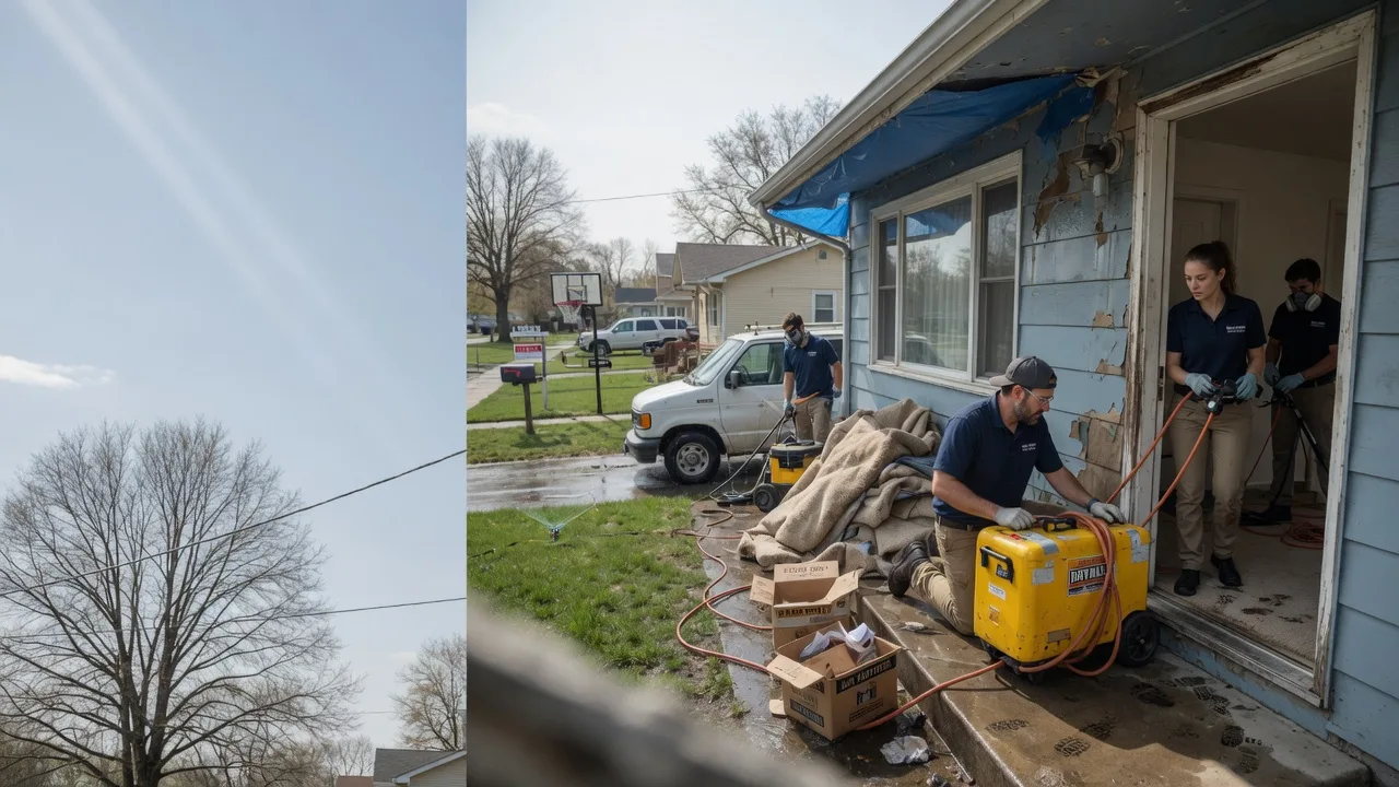 Basement Flood Cleanup in Murray, NE near me